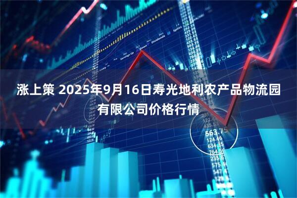 涨上策 2025年9月16日寿光地利农产品物流园有限公司价格行情