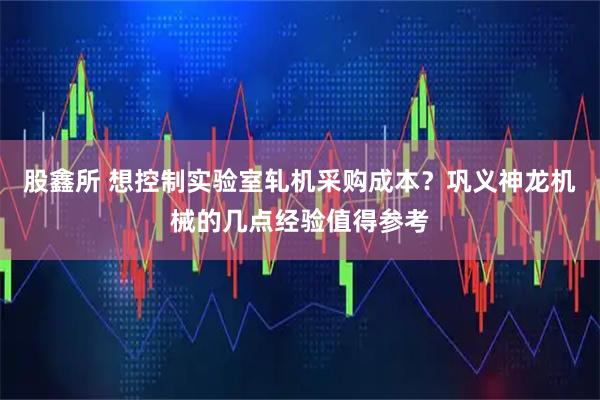 股鑫所 想控制实验室轧机采购成本？巩义神龙机械的几点经验值得参考